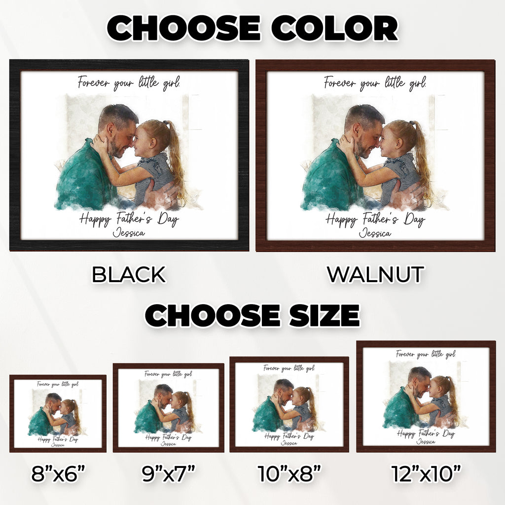 Personalized Photo Frame for Dad