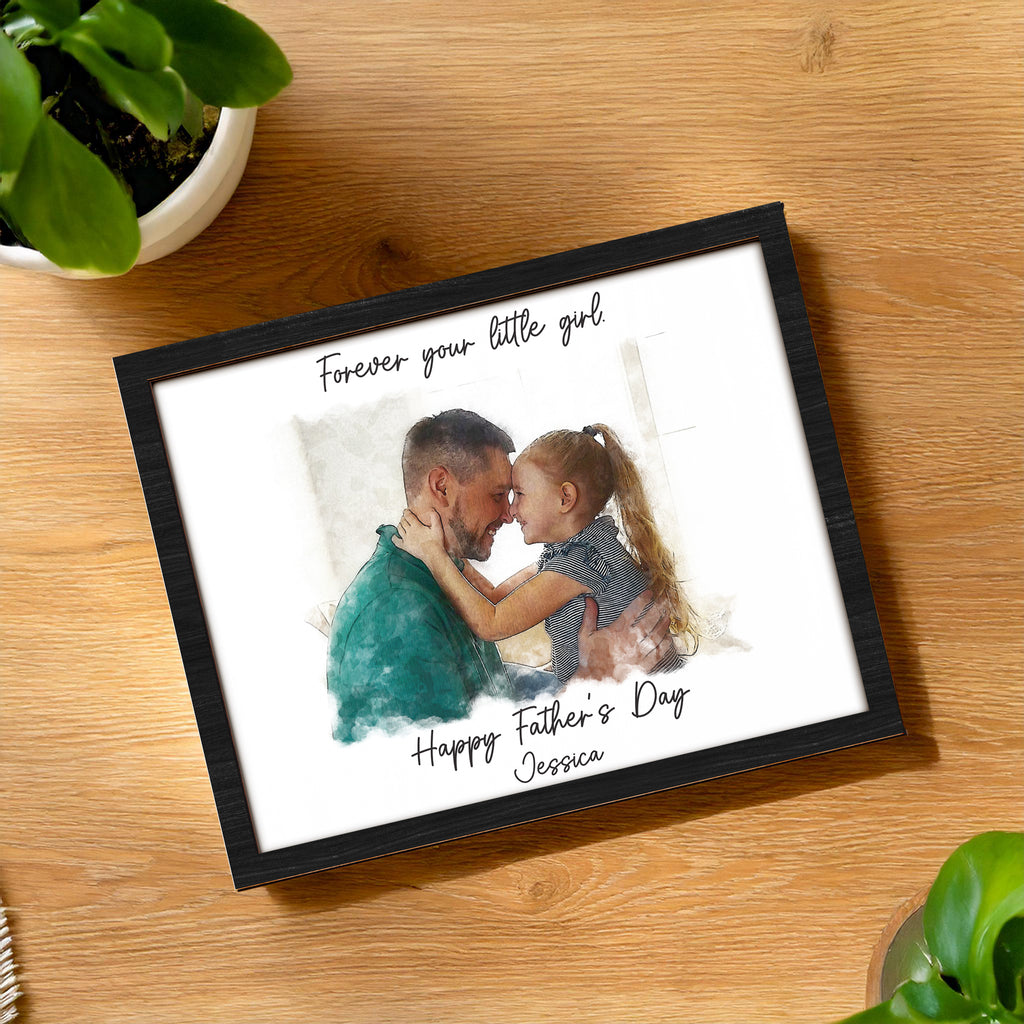 Personalized Photo Frame for Dad