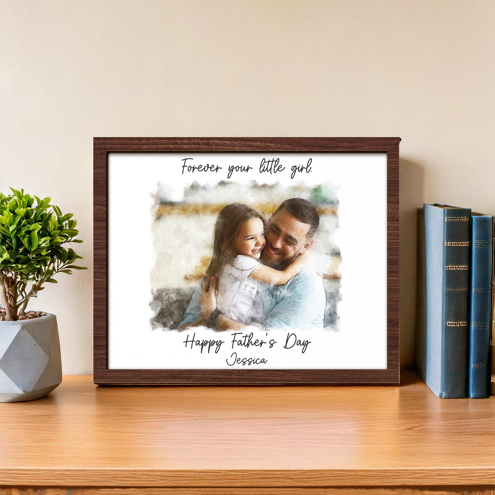 Personalized Photo Frame for Dad