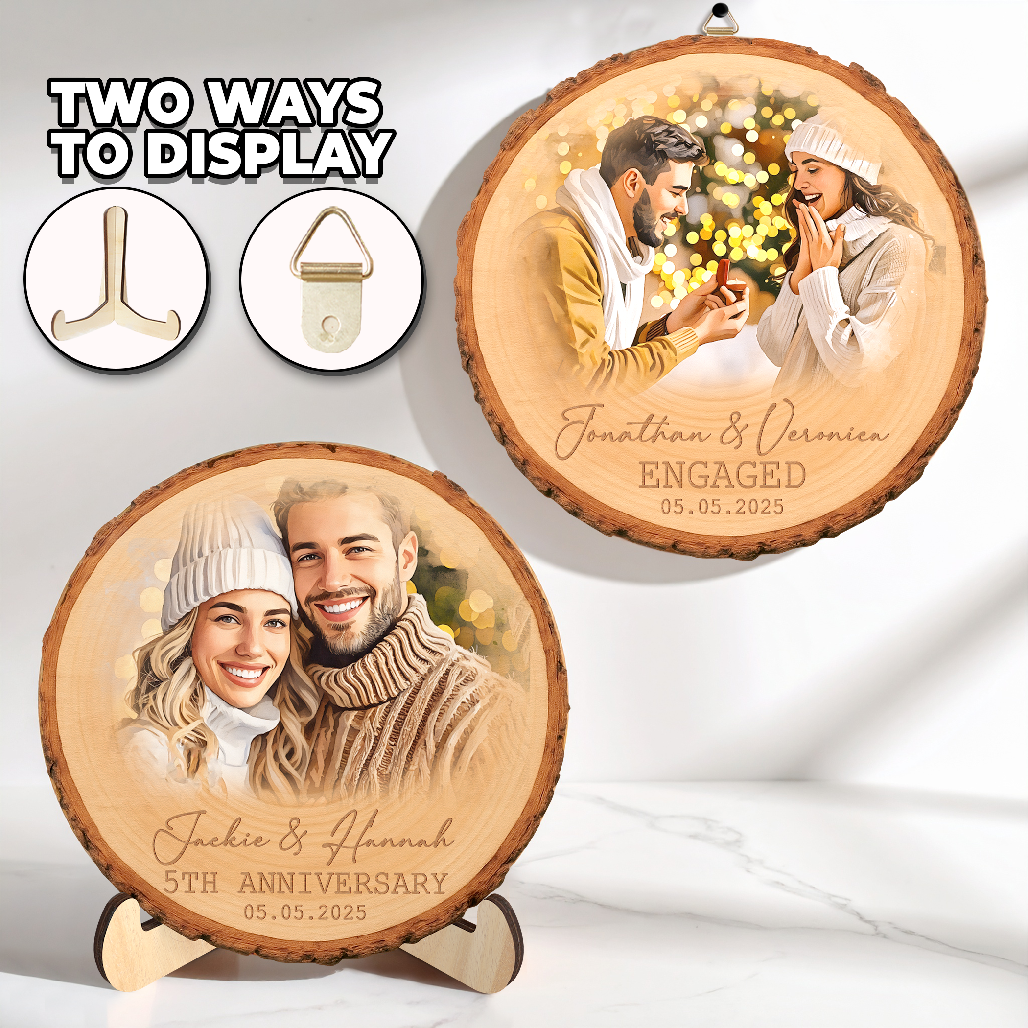 Personalized Photo Frame for Couple