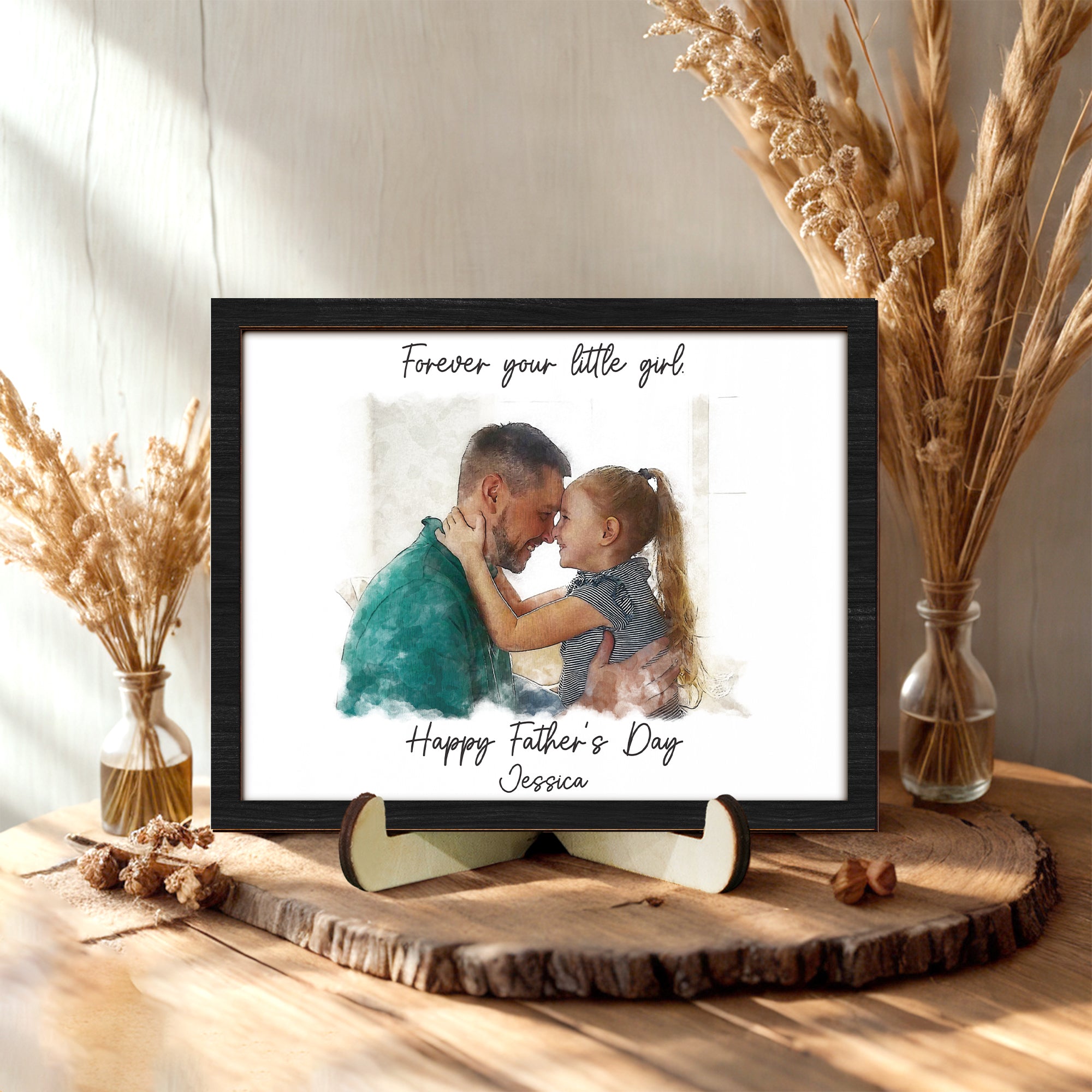 Personalized Photo Frame for Dad