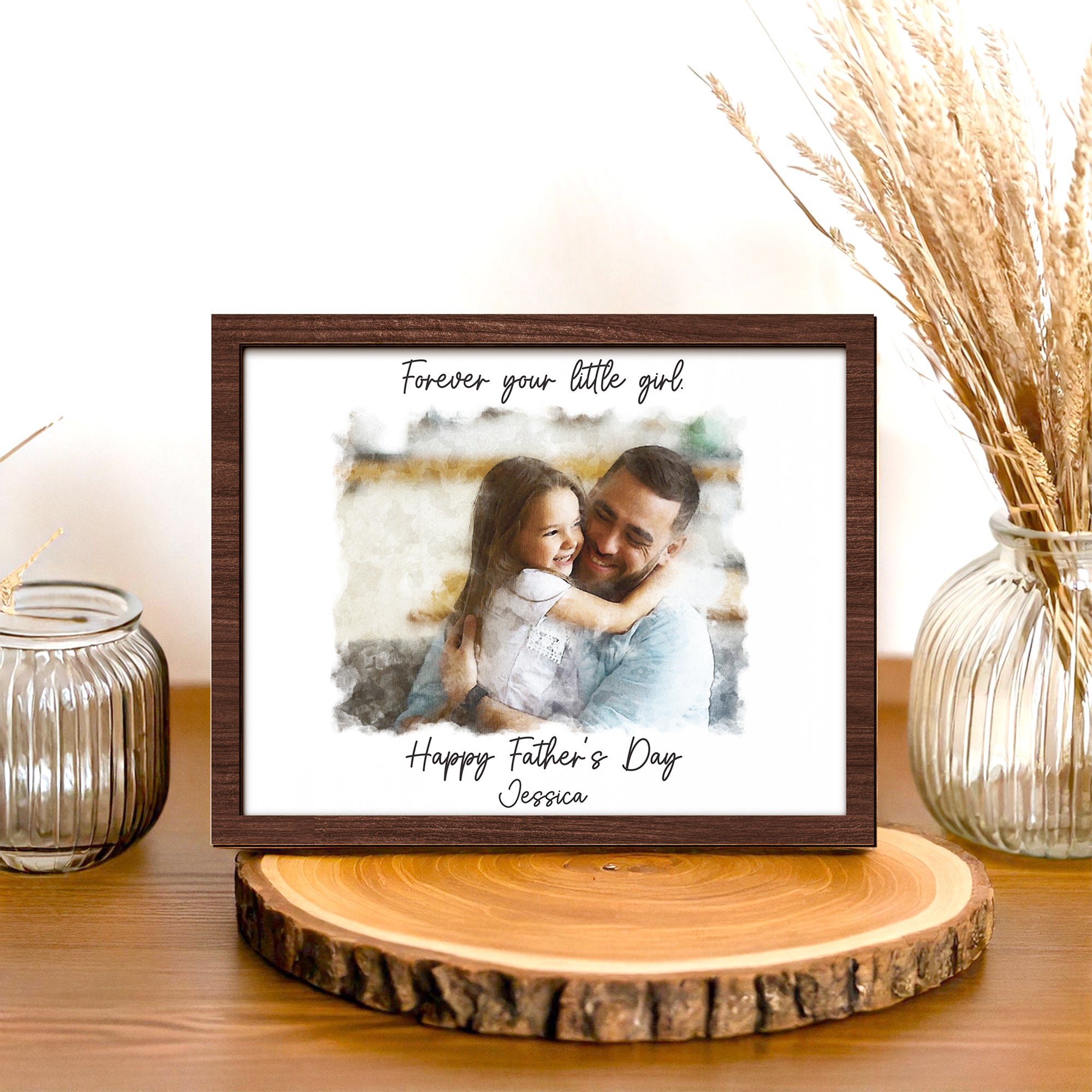 Personalized Photo Frame for Dad