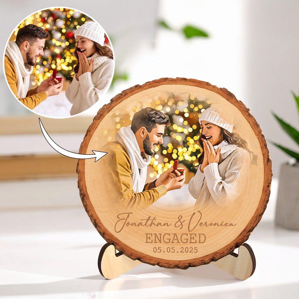 Personalized Photo Frame for Couple