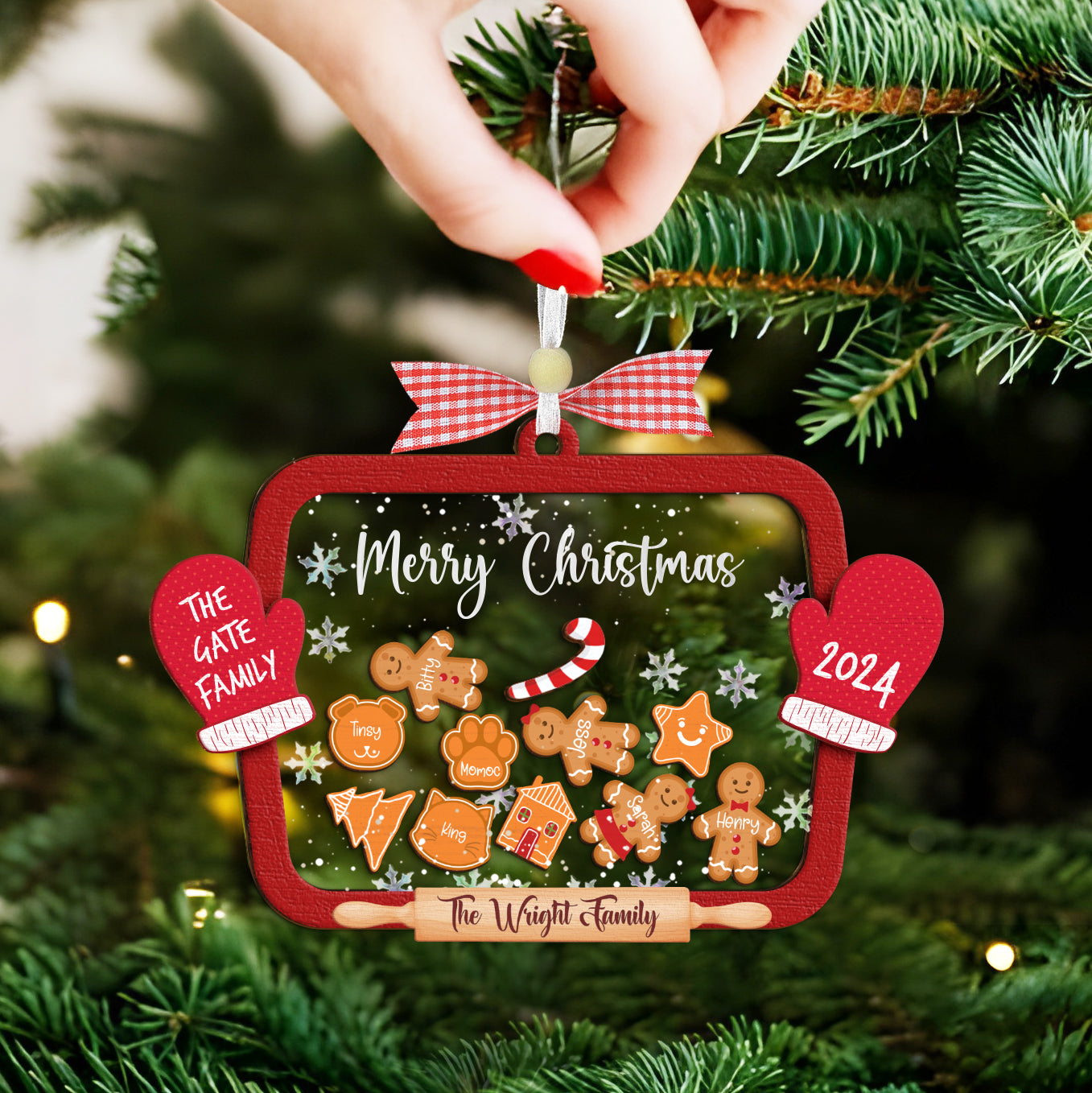 Family Shaking Ornament